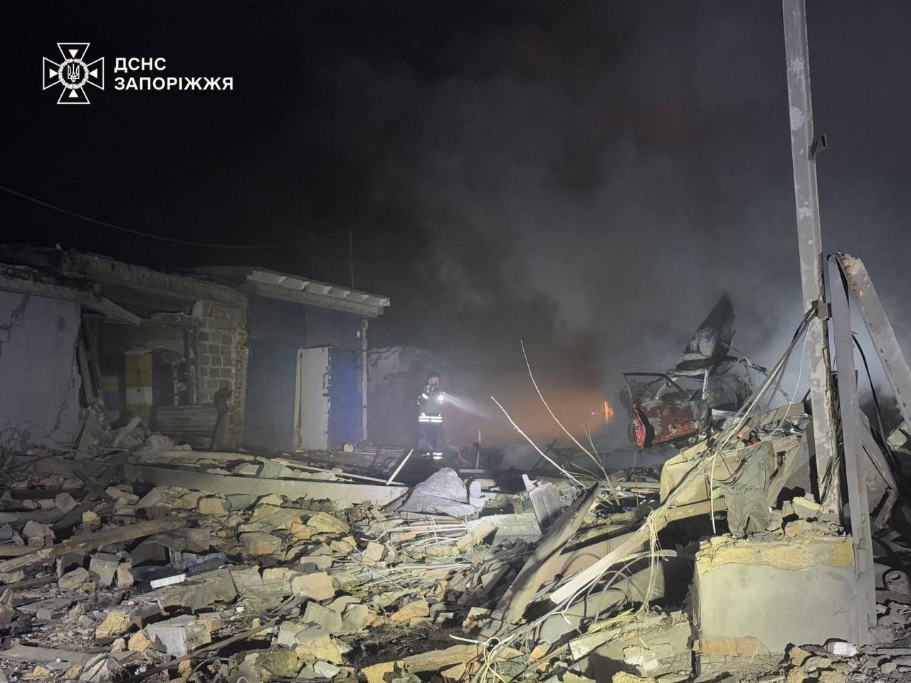 Авіаудари по Запоріжжю